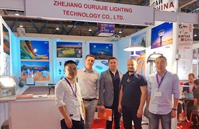 歐銳杰亮相2019俄羅斯國(guó)際照明展